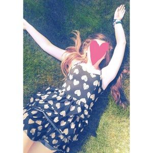 Summer Mini Dress - Hearts